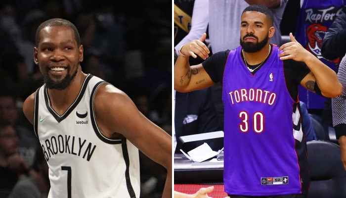 NBA Kevin Durant chauffe les fans de Toronto