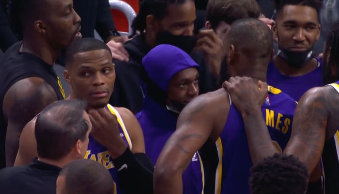 NBA Les Lakers autour de LeBron James