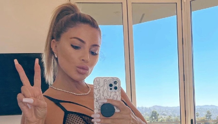 Larsa Pippen en seflie