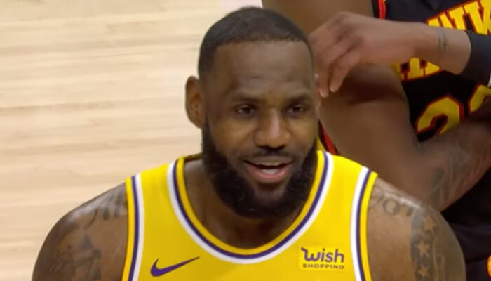 NBA LeBron James aux Lakers