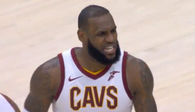 NBA – Avant celle d’hier, la seule expulsion de LeBron James, en 2017