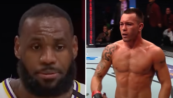 Colby Covington a attaqué LeBron James