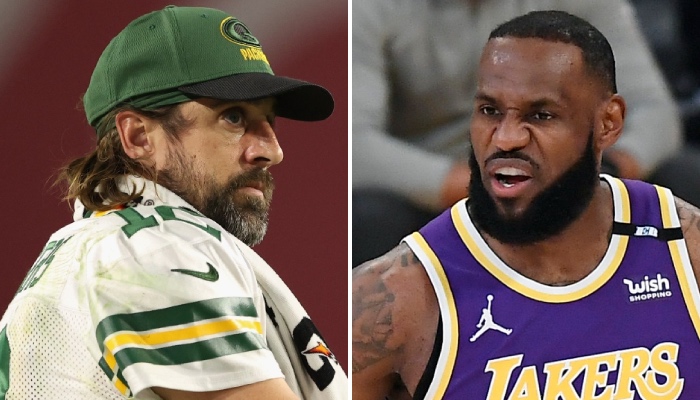 Aaron Rodgers, LeRbon de la NFL, a envoyé un tacle à Kyrie Irving