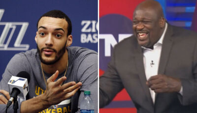 NBA – Le bug hilarant de Rudy Gobert en interview : « On dirait Shaq »