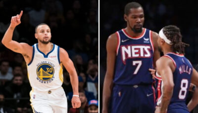 NBA – Curry réagit à la dinguerie des fans des Nets pour lui devant KD !