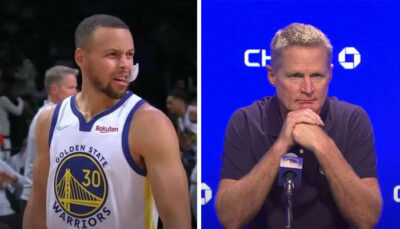 NBA – Steph Curry pas d’accord du tout avec Steve Kerr