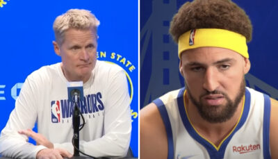 NBA – Après son match cataclysmique, Kerr tranche sur l’avenir de Klay Thompson : « On a…