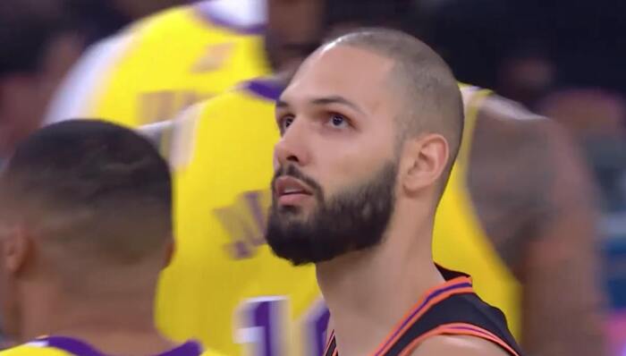 Le joueur NBA français Evan Fournier