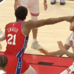 NBA – Joel Embiid met une « droite » à Lonzo Ball, cata évitée !