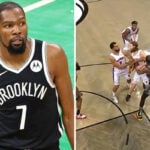 NBA – Frustré, Kevin Durant éjecté du match des Nets à cause d’un geste limite !