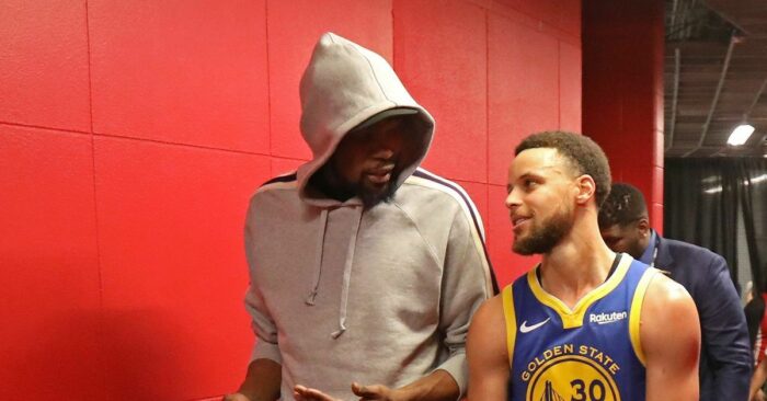 Kevin Durant et Steph Curry