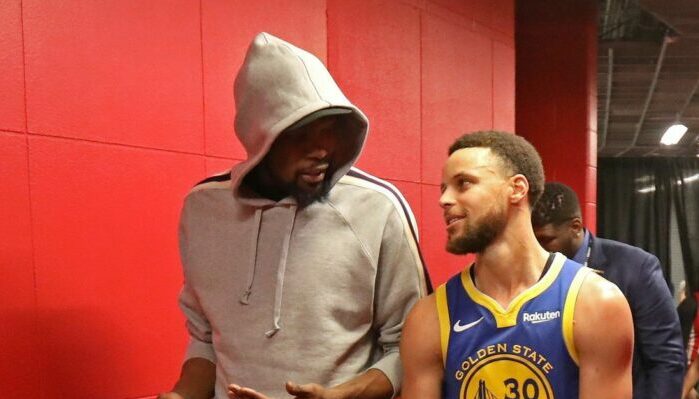 Kevin Durant et Steph Curry