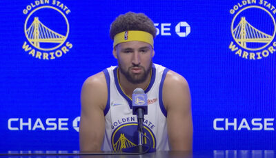 NBA – Avant son retour, Klay Thompson lâche une nouvelle dinguerie à l’entraînement !