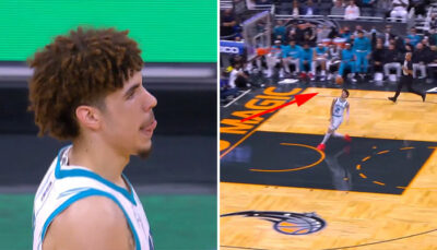 NBA – LaMelo Ball tente une dinguerie et se ridiculise en plein match !