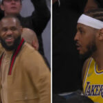 NBA – Melo sauve encore les Lakers, LeBron comme un gamin sur le banc !