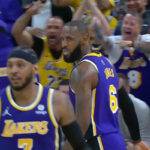 NBA – Le gros exemple que LeBron martèle aux Lakers depuis le début de saison