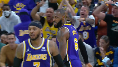 NBA – LeBron lâche une célébration obscène, amende inévitable !