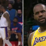 NBA – Le geste génial de LeBron contre le banc des Pistons et… Isaiah Stewart !