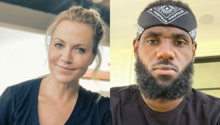 Michelle Beadle et LeBron James