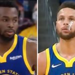 NBA – Le gros coup de pression de Steph Curry à Andrew Wiggins