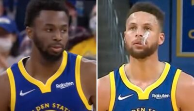 NBA – Le gros coup de pression de Steph Curry à Andrew Wiggins