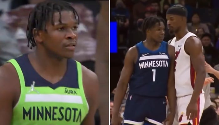 Le jeune talent des Minnesota Timberwolves, Anthony Edwards, n'a pas mâché ses mots envers Jimmy Butler après sa légère embrouille avec la star NBA des Miami Heat