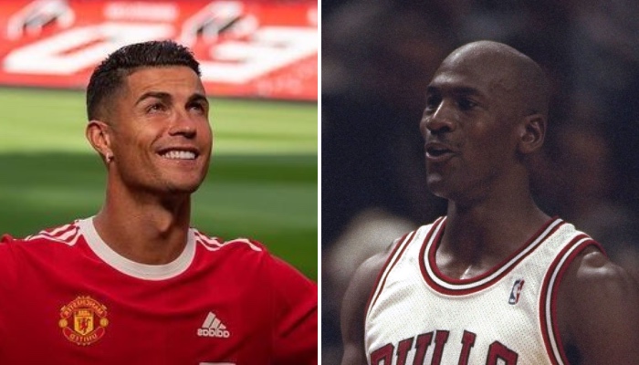 La star portugaise de Manchester United, Cristiano Ronaldo, a récemment fait l'objet d'une belle comparaison avec la légende NBA des Chicago Bulls, Michael Jordan