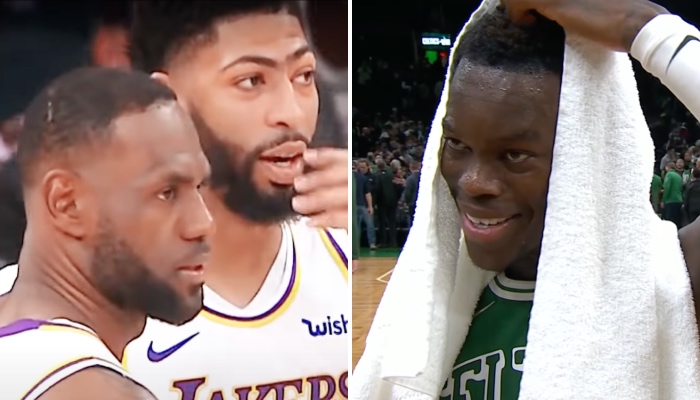 Les superstars NBA des Los Angeles Lakers, LeBron James et Anthony Davis, choqués en découvrant l'humiliation verbale adressée par Dennis Schröder aux Angelinos