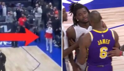 NBA – Le mystérieux homme de tous les fantasmes pendant le fight Lakers/Pistons