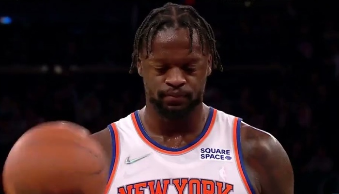 L'intérieur star des New York Knicks, Julius Randle