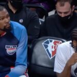 NBA – Un colosse secoue sèchement Kevin Durant et James Harden !