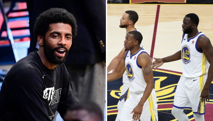 La superstar NBA des Brooklyn Nets, Kyrie Irving, figure dans le surprenant Top 5 all-time des meneurs d'un joueur des Golden State Warriors