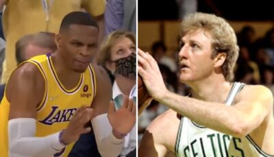 NBA – La décla de Larry Bird qui ne plaira pas du tout à Westbrook