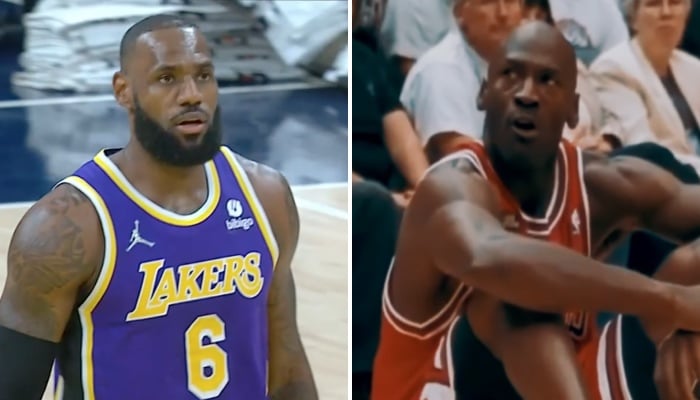 Los Angeles Lakers NBA superstar LeBron James watched as one of his teammates ruled in the GOAT debate between him and Chicago Bulls legend Michael Jordan