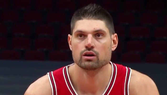 L'intérieur NBA monténégrin des Chicago Bulls, Nikola Vucevic