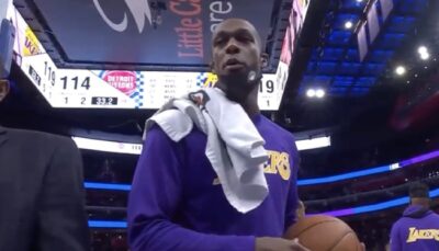 NBA – La réaction de Rajon Rondo, tradé à Cleveland par les Lakers !