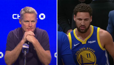 NBA – L’énorme clim de Steve Kerr sur le dossier Klay Thompson