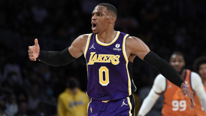 Russell Westbrook avec les Lakers