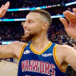 NBA – La superstar qui s’est invitée à la fête arrosée de Steph Curry après son record !