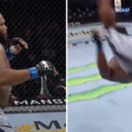 UFC 268 – Un colosse de 120kg tape un énorme Wheel Kick… et sort une dinguerie !