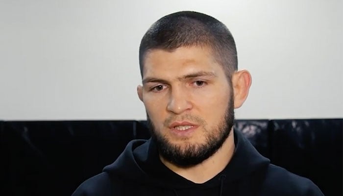 La légende de l'UFC Khabib Nurmagomedov