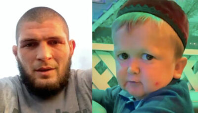 UFC – Affiché publiquement par « Mini Khabib », la réponse épique de Khabib !