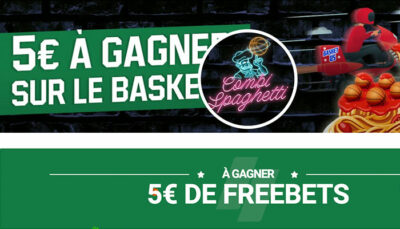 Paris NBA – Tentez le Combi Spaghetti 🍝 chez Unibet et gagnez des freebets !