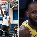 NBA/HS – La photo flippante de Bryce James, 15 ans, avec son père LeBron !