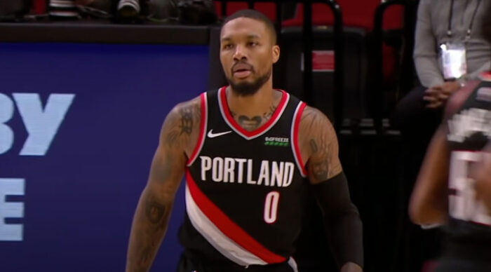 La star NBA des Portland Trail Blazers, Damian Lillard