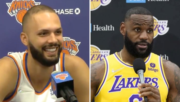 Evan Fournier and the Knicks are on a target for LeBron James' Lakers