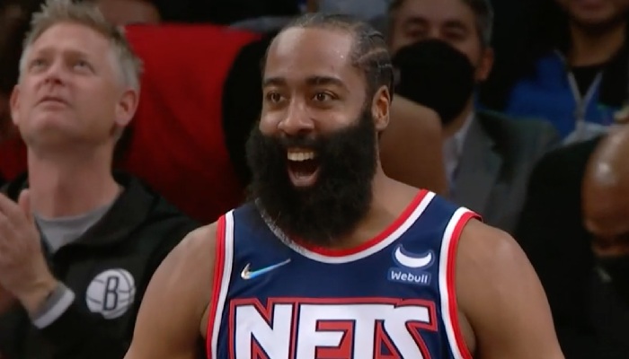 James Harden aux anges avec les Nets