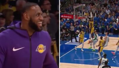 NBA – La photo virale du mutant LeBron James en plein match !