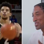 NCAA – Devant son père, Scotty Pippen Jr. cartonne et crée un exploit historique !