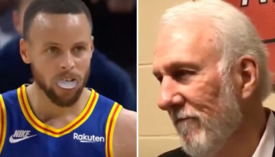 NBA – La géniale punchline de Gregg Popovich après avoir éteint Curry